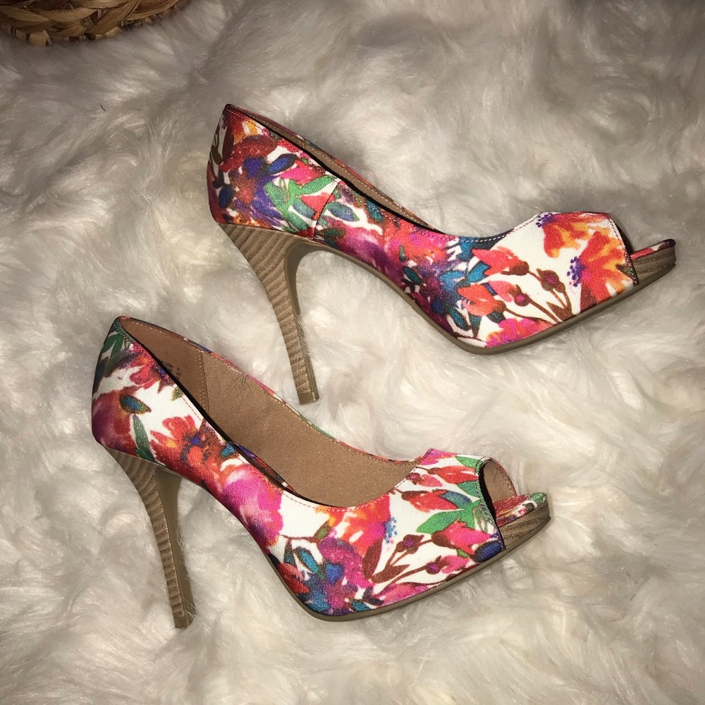 Floral Heels